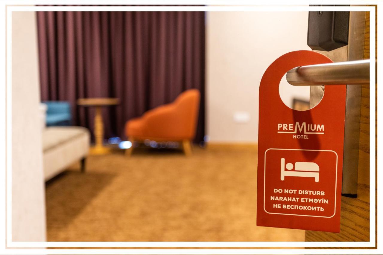 Premium Hotel Ganja Bagian luar foto