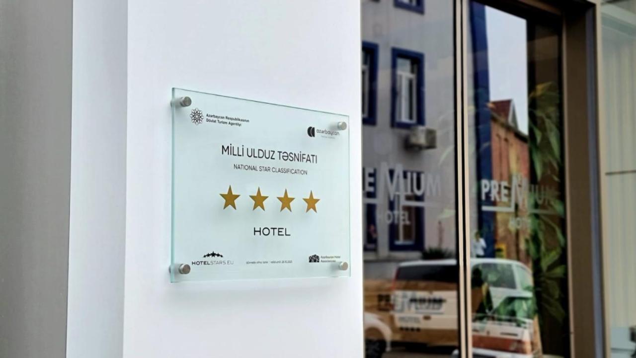 Premium Hotel Ganja Bagian luar foto